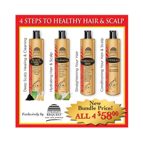 Straight Request Healthy Hair & Scalp Bundle