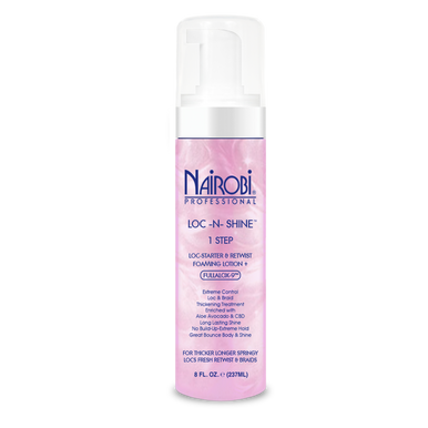 Nairobi Loc-N-Shine Loc Starter & Retwist Foaming Lotion