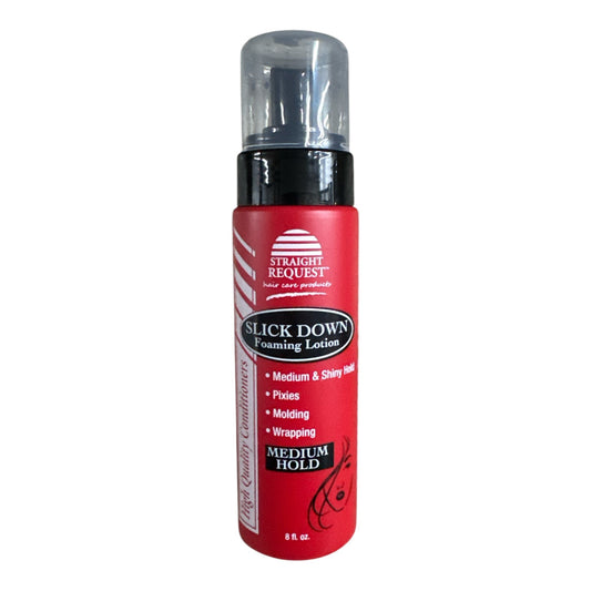 Straight Request Slick Down Medium Hold Foaming Lotion