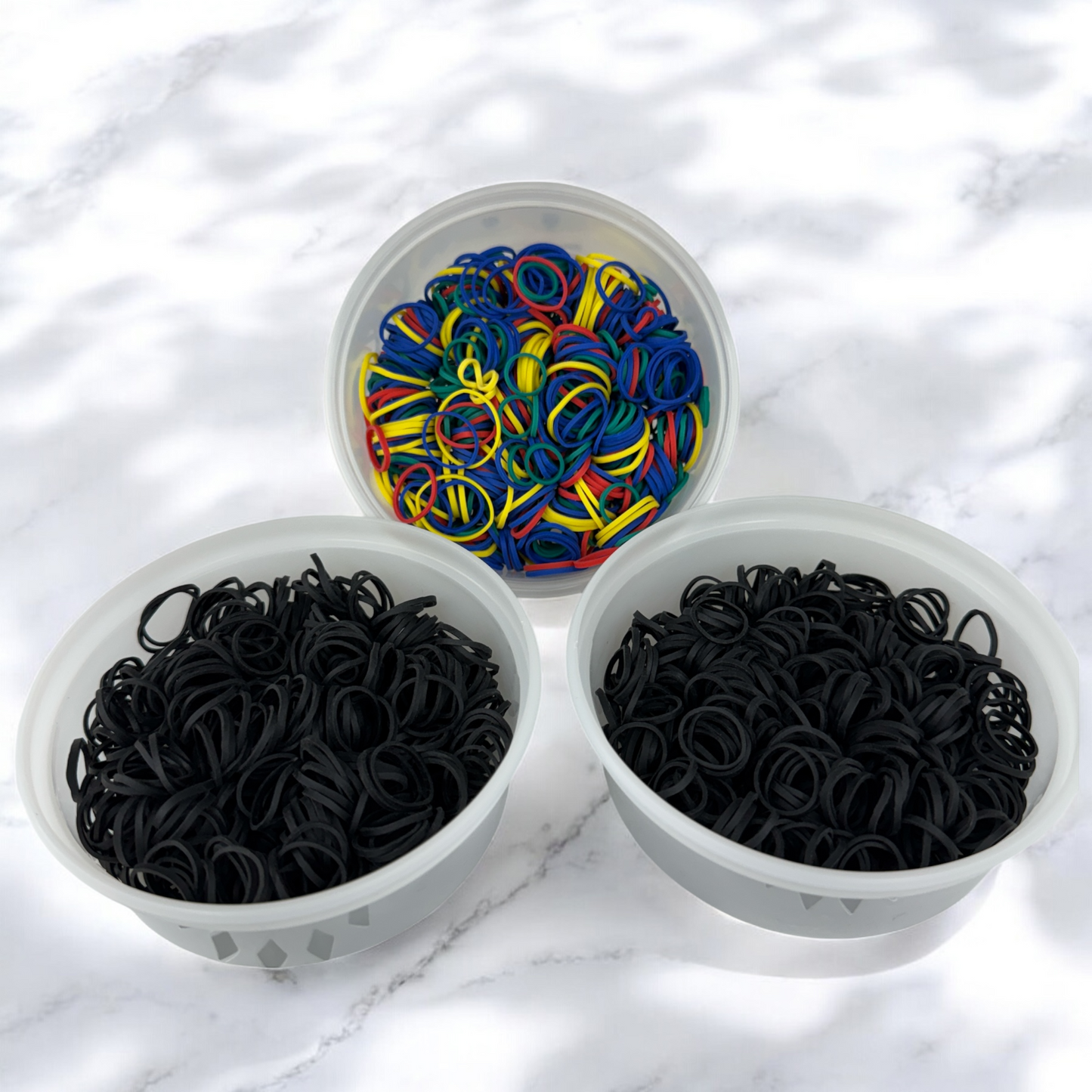 Sta-Rite 2 Black Rubberbands w/ 2 FREE Assorted