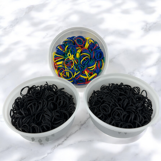 Sta-Rite 2 Black Rubberbands w/ 2 FREE Assorted