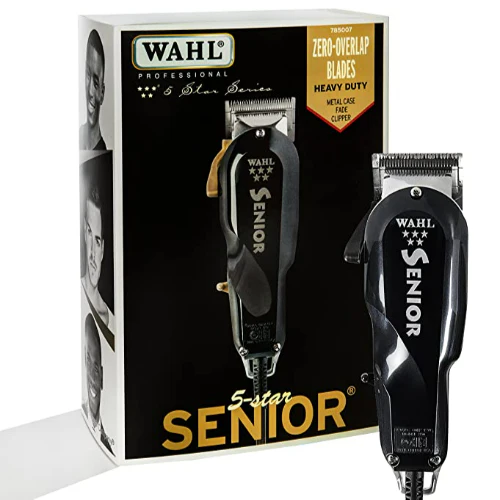 Wahl 5 Star Senior Heavy Duty Black