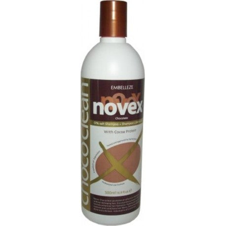 Novex Choco clean Chocolate- 0% Salt Shampoo 500 ml/16.9 Oz.