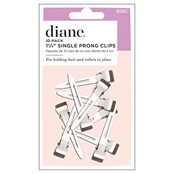 Diane Single Prong Clips 1¾" 80c D15