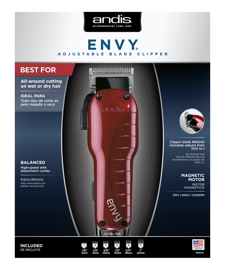 Envy® Adjustable Blade Clipper