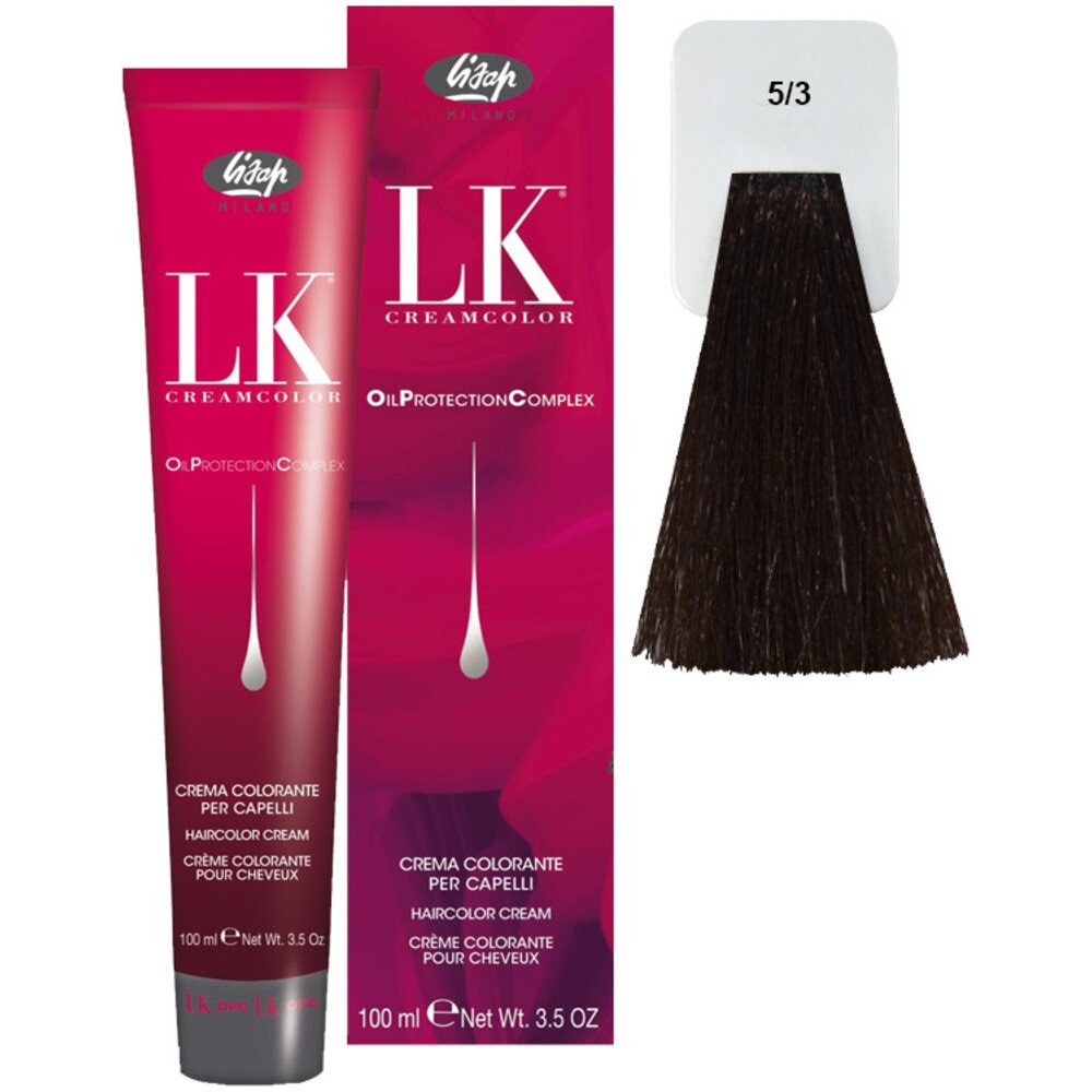 Lisap LK  Permanent Hair Color with Oil Protection Complex