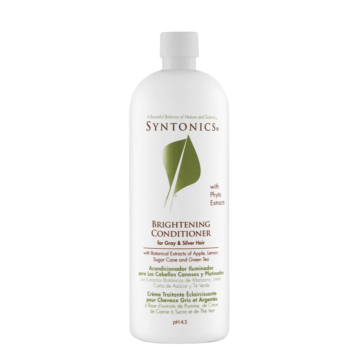 Syntonics Brightening Conditioner for Gray & Silver Hair 16oz