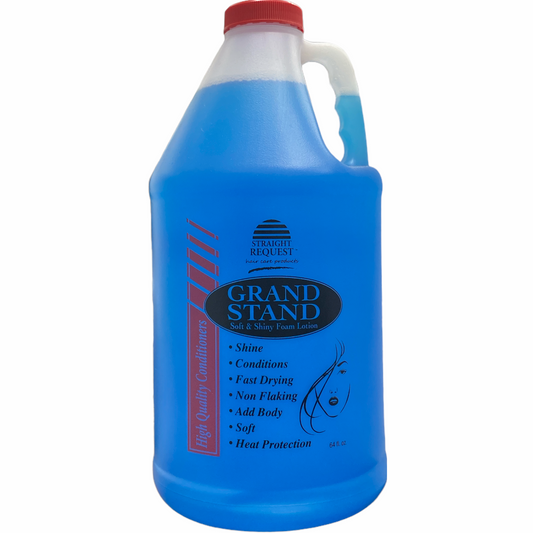 Straight Request Grand Stand Soft and Shiny Foam Lotion 64oz- *While Supplies Last