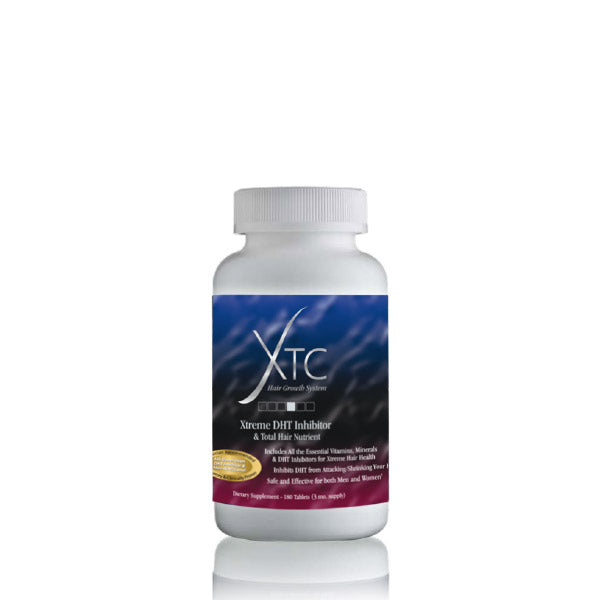 XTC Xtreme DHT Inhibitors and Total Hair Nutrients 90 day / 180ct (exp 10/01/27)