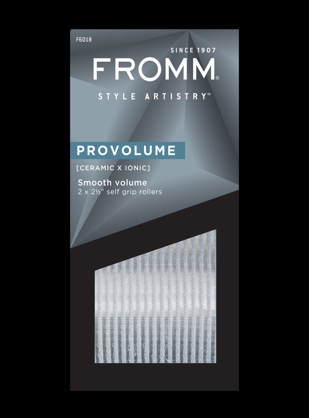 Fromm Pro Volume 2.5" Ceramic Hair Rollers - 2 Pack